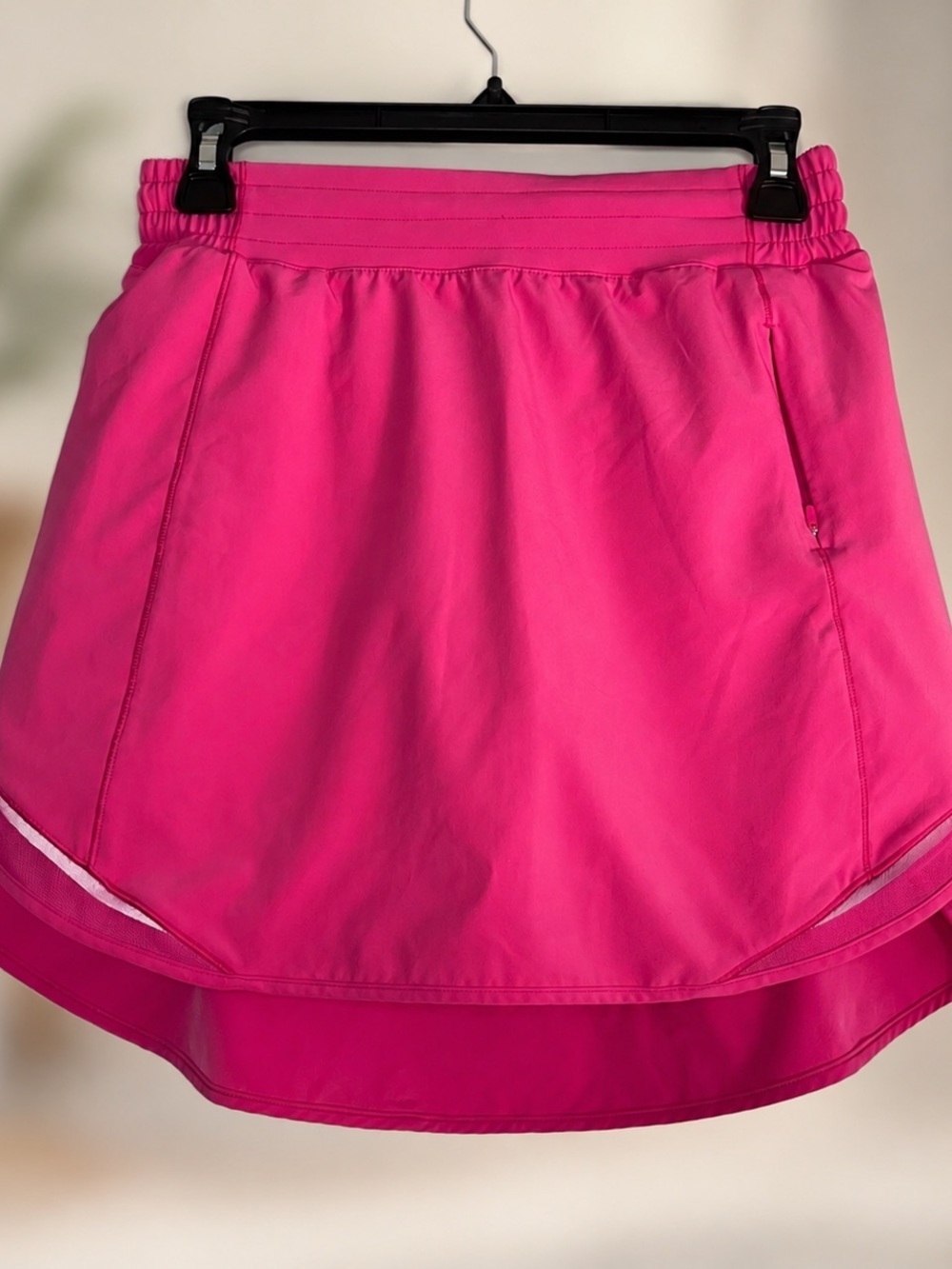 Lululemon Hotty Hot High-Rise Skirt Long – Sonic Pink – Size 6 - Picture 3 of 3